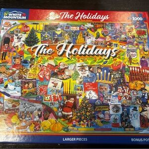 White Mountain 'The Holidays' Puzzle - 1,000 pieces